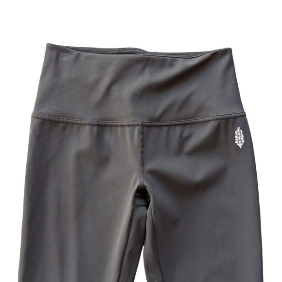 Free People FP Movement Revelation Black Knotted Woven Leggings | Athleisure - Picture 8 of 16